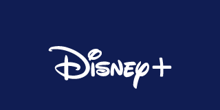 The Disney+ logo, with the word 'Disney' in its classic font followed by a plus sign, representing the Disney+ streaming service.